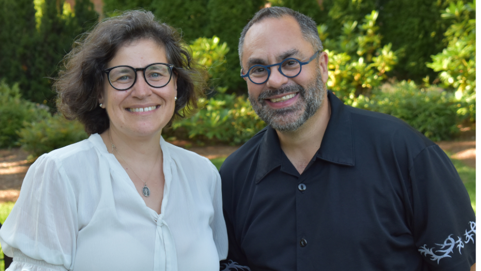 Diane and David Upegui