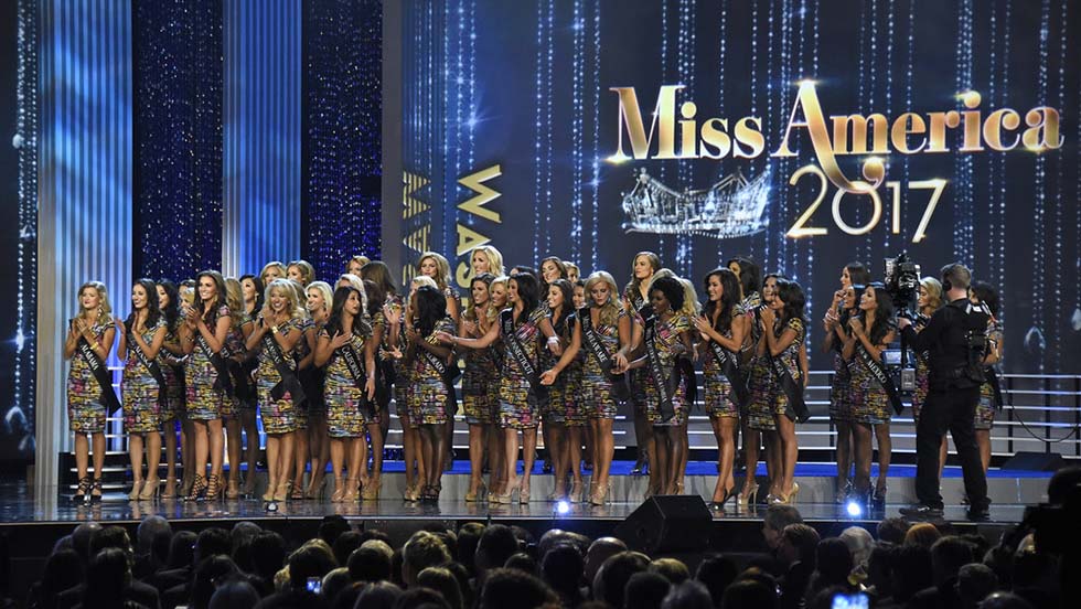 Miss America stage